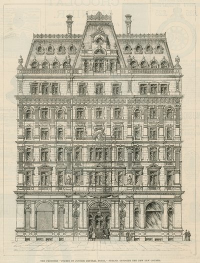 Courts of Justice Central Hotel by English School