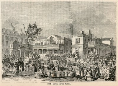 Covent Garden Market, London by English School
