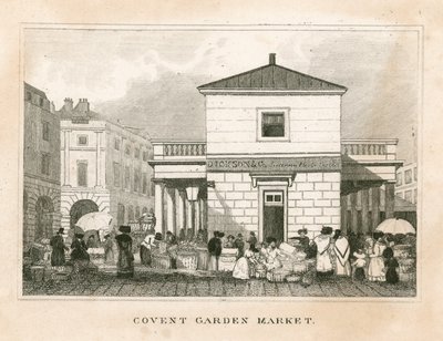 Covent Garden Market, London by English School