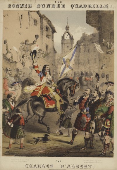 Cover of The Bonnie Dundee Quadrille by English School