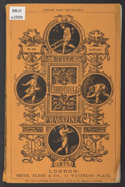 Cover of The Cornhill Magazine, January 1874 by English School