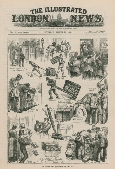 Cover of the Illustrated London News by English School