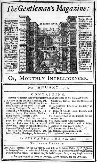 Cover of the first edition of The Gentleman