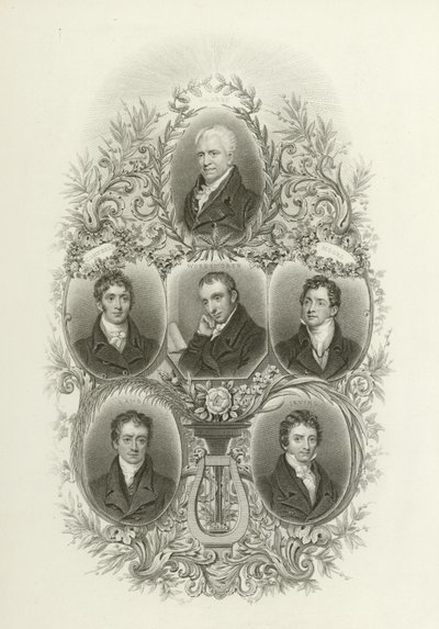 Crabbe, Campbell, Wordsworth, Moore, Lamb, Irving by English School