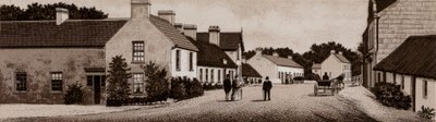 Crawfordsburn, Village and Inn by English School