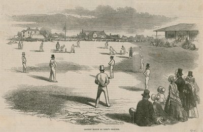 Cricket Match at Lord