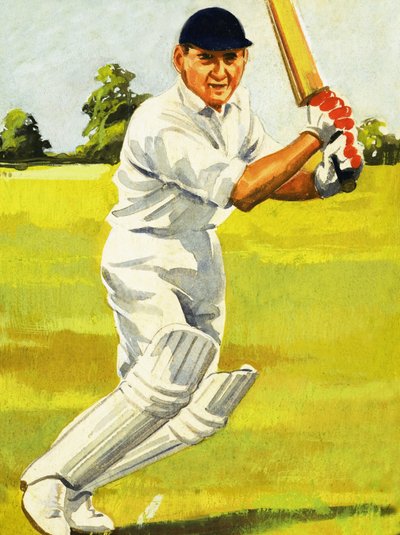 Cricketer by English School