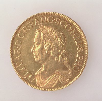 Crown of Oliver Cromwell (1599-1658), London Mint, 1658 (obverse) by English School