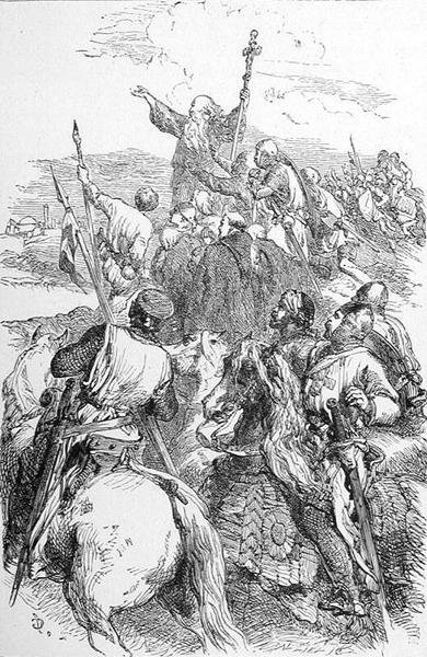 Crusaders coming in sight of Jerusalem, from 