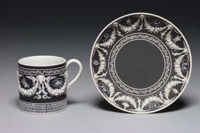 Cup and Saucer by English School