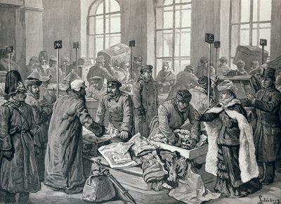 Custom House Officers Examining Passengers