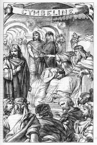 Cymbeline - Illustration in Completes de William Shakespeare 1866 by English School