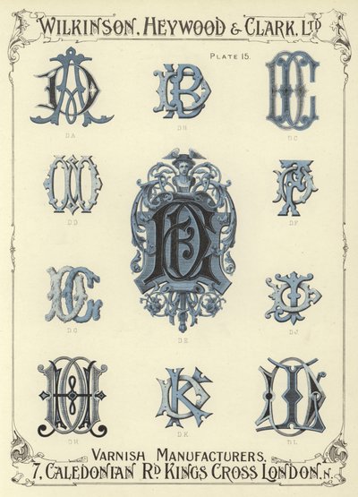 DA, DB, DC, DD, DE, DF, DG, DJ, DH, DK, DL by English School
