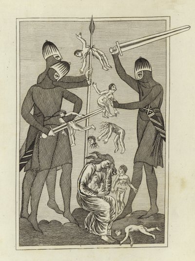 Danish Soldiers by English School
