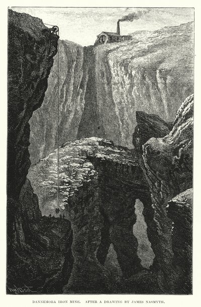 Dannemora Iron Mine by English School