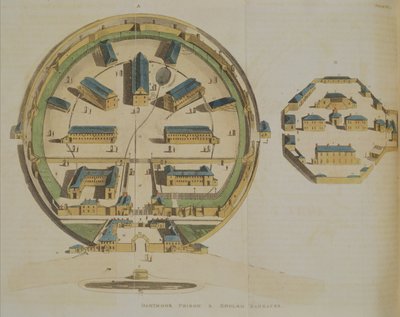 Dartmoor Prison, 1810 by English School