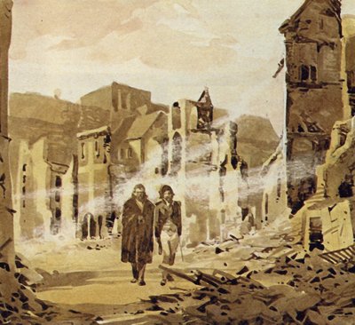 Darwin witnessed the great earthquake that wrecked the city of Concepcion by English School