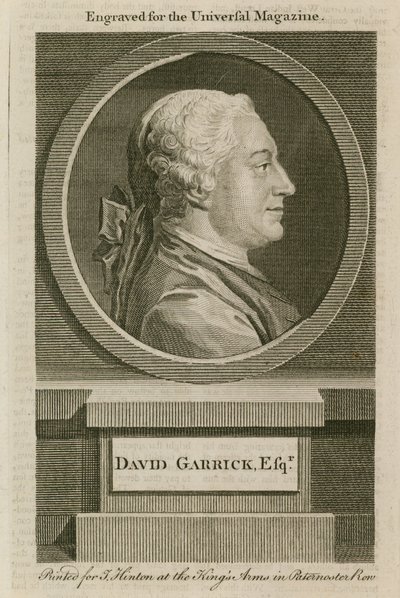 David Garrick by English School