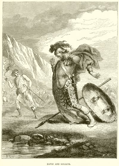 David and Goliath by English School