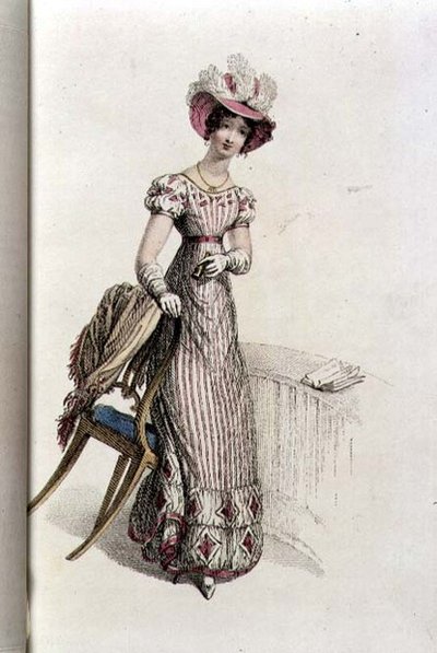Day Dress, Fashion Plate from Ackermann