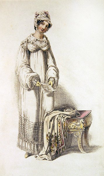 Day Dress, Fashion Plate from Ackermann