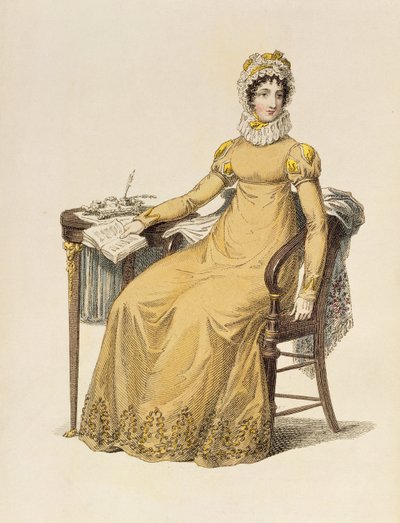 Day dress, fashion plate from Ackermann