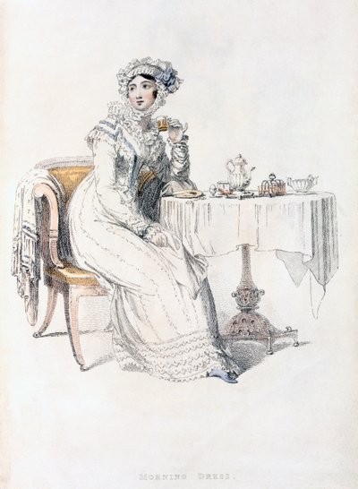 Day dress, fashion plate from Ackermann