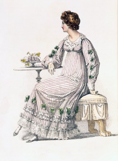 Day dress, fashion plate from Ackermann