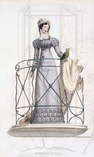 Day dress, fashion plate from Ackermann
