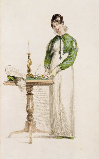 Day dress, fashion plate from Ackermann