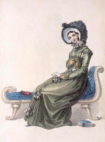 Day dress, fashion plate from Ackermann