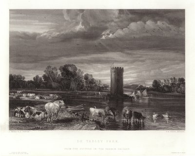 De Tabley Park by English School
