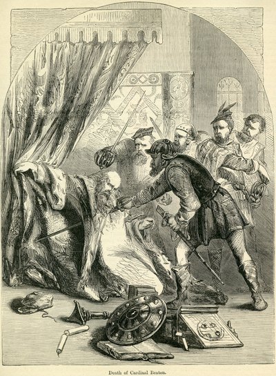 Death of Cardinal Beaton, 29th May 1546 by English School