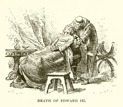 Death of Edward III by English School