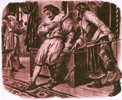 Death of George Villiers, Duke of Buckingham by English School