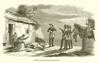 Death of John Brown of Priesthill by English School