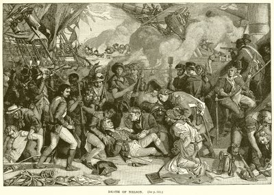 Death of Nelson by English School