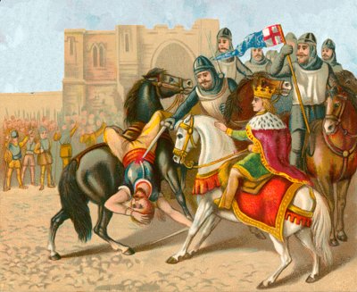 Death of Wat Tyler by English School