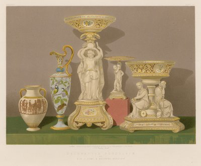 Decorative Porcelain by English School