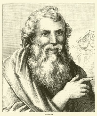 Democritus by English School