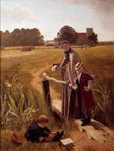 Departure for the Mass by English School