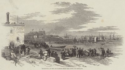 Departure of the Deputation from Cape Town for England by English School