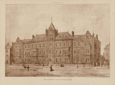 Derby Architecture, the Deaf and Dumb Institution by English School