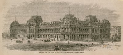 Design for the War Office by English School