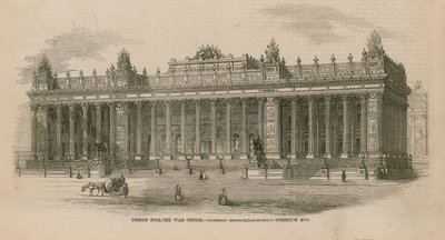 Design for the War Office by English School