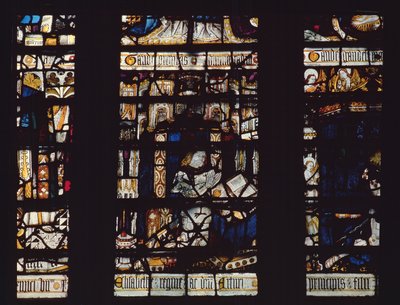 Detail from one of the windows by English School