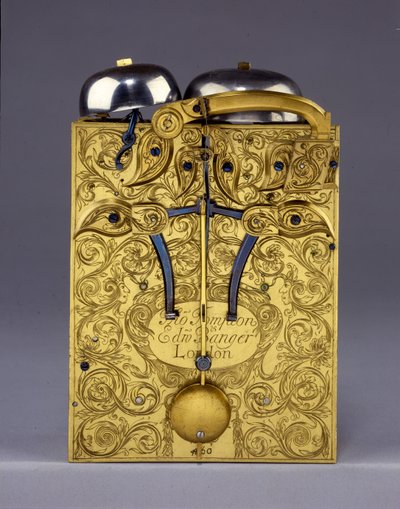 Detail of The Barnard Tompion, Tompion and Banger, London, No. 460, striking bracket clock by English School