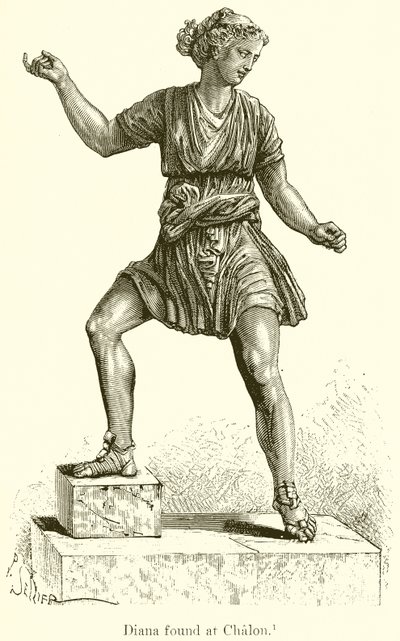 Diana found at Chalon by English School