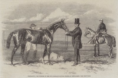 Diophantus, the Winner of the Two-Thousand-Guinea Stakes at Newmarket by English School