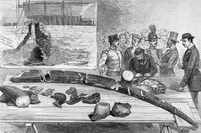 Discovery of Fossil Remains at Leghorn, Tuscany by English School